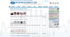 Desktop Screenshot of fuji-dynamics.com.hk